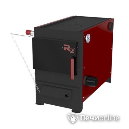 Твердотопливный котел Термокрафт R2 15 кВт конфорка термометр круглый выход в Серове